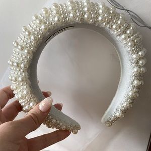 Pearl Beaded Headband
